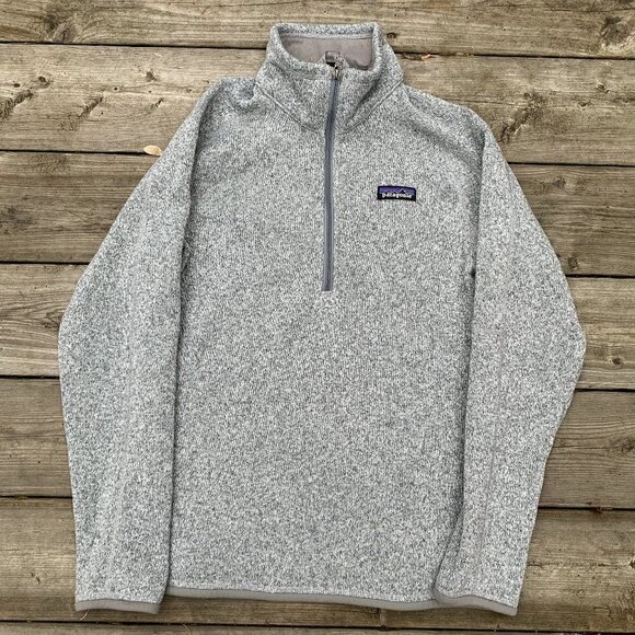 2019 Patagonia Better Sweater 1/4-Zip Fleece Jacket Medium - Picture 1 of 7